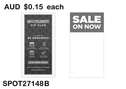 [SPOT1800207S] SALE ON NOW HEADER CARD - VIP REWARDS (SPOT27148 B)25PCS/SET
